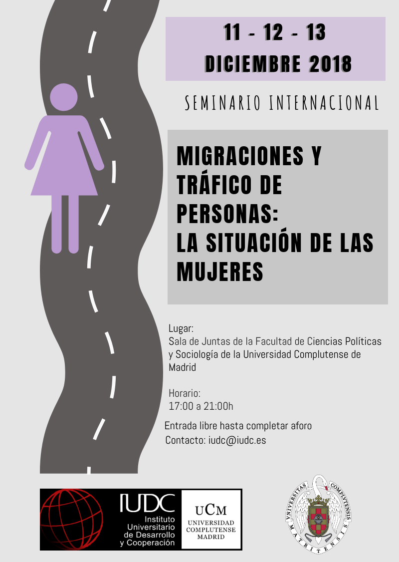 Seminario internacional: Migraciones y tráfico de personas; la situación de las mujeres